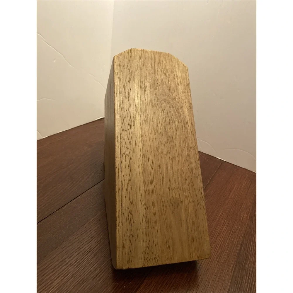 J.A. Henckels 16-Slot Solid Wood Knife Block Holder - Block Only